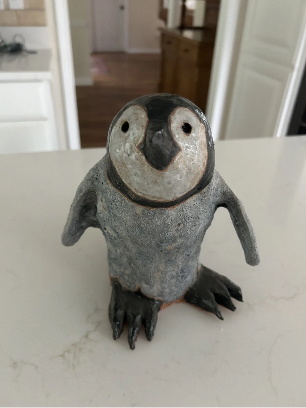 Paul Nilsson Penguin Sculpture - 8 1/2”